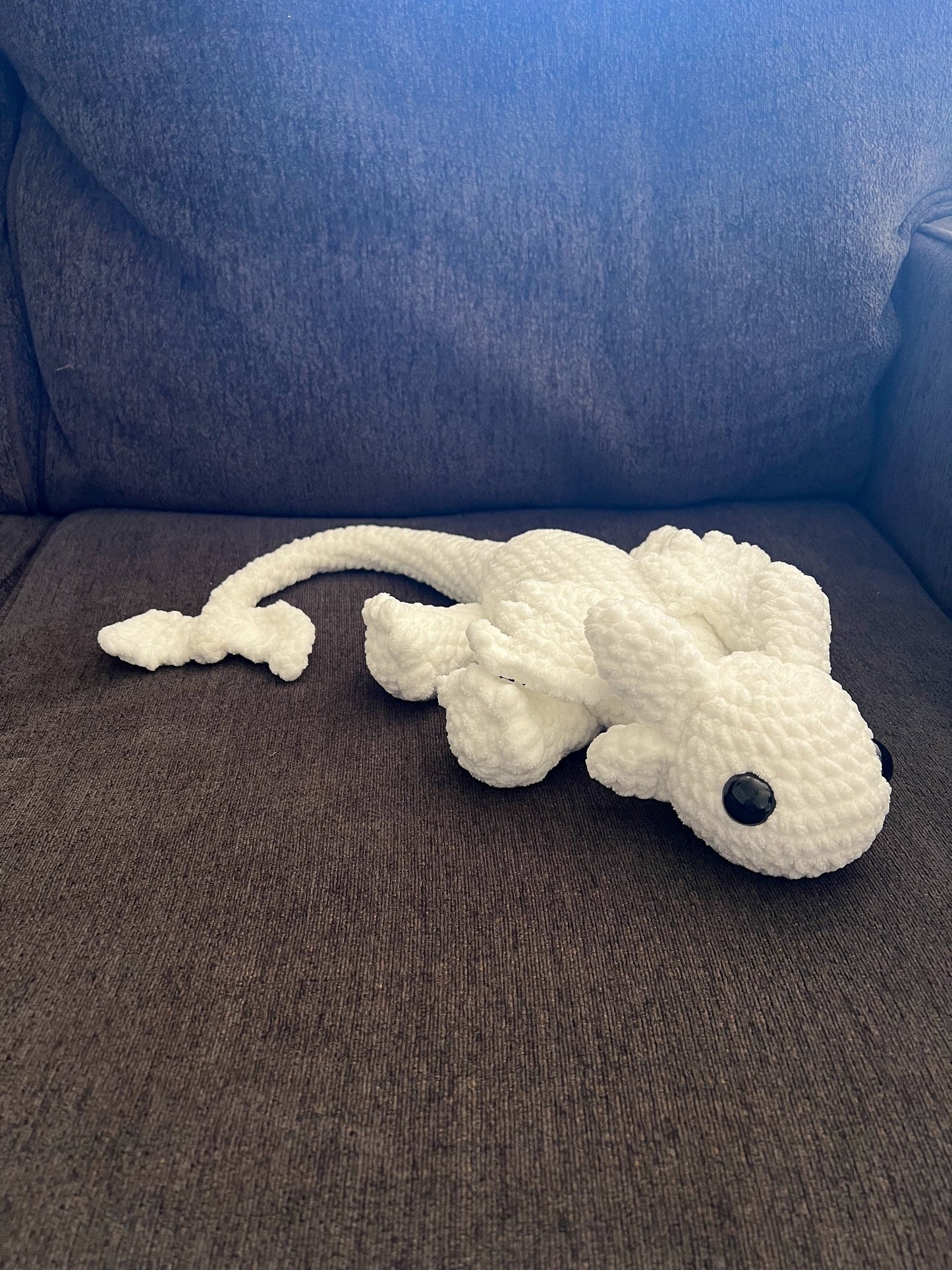 Dragon Stuffed Animal – Crochet Dragon Plushie – Soft Handmade Fantasy Toy