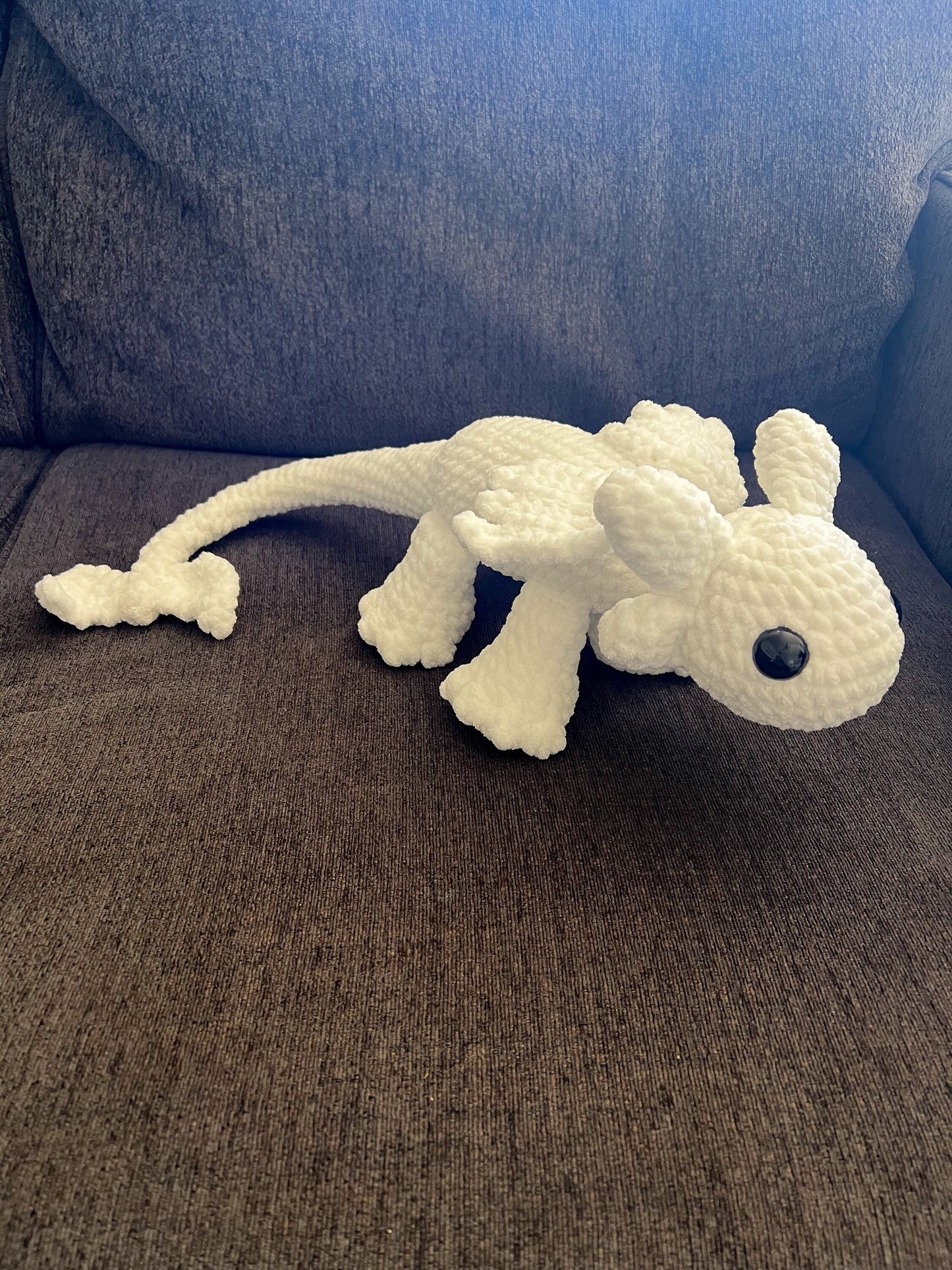 Dragon Stuffed Animal – Crochet Dragon Plushie – Soft Handmade Fantasy Toy