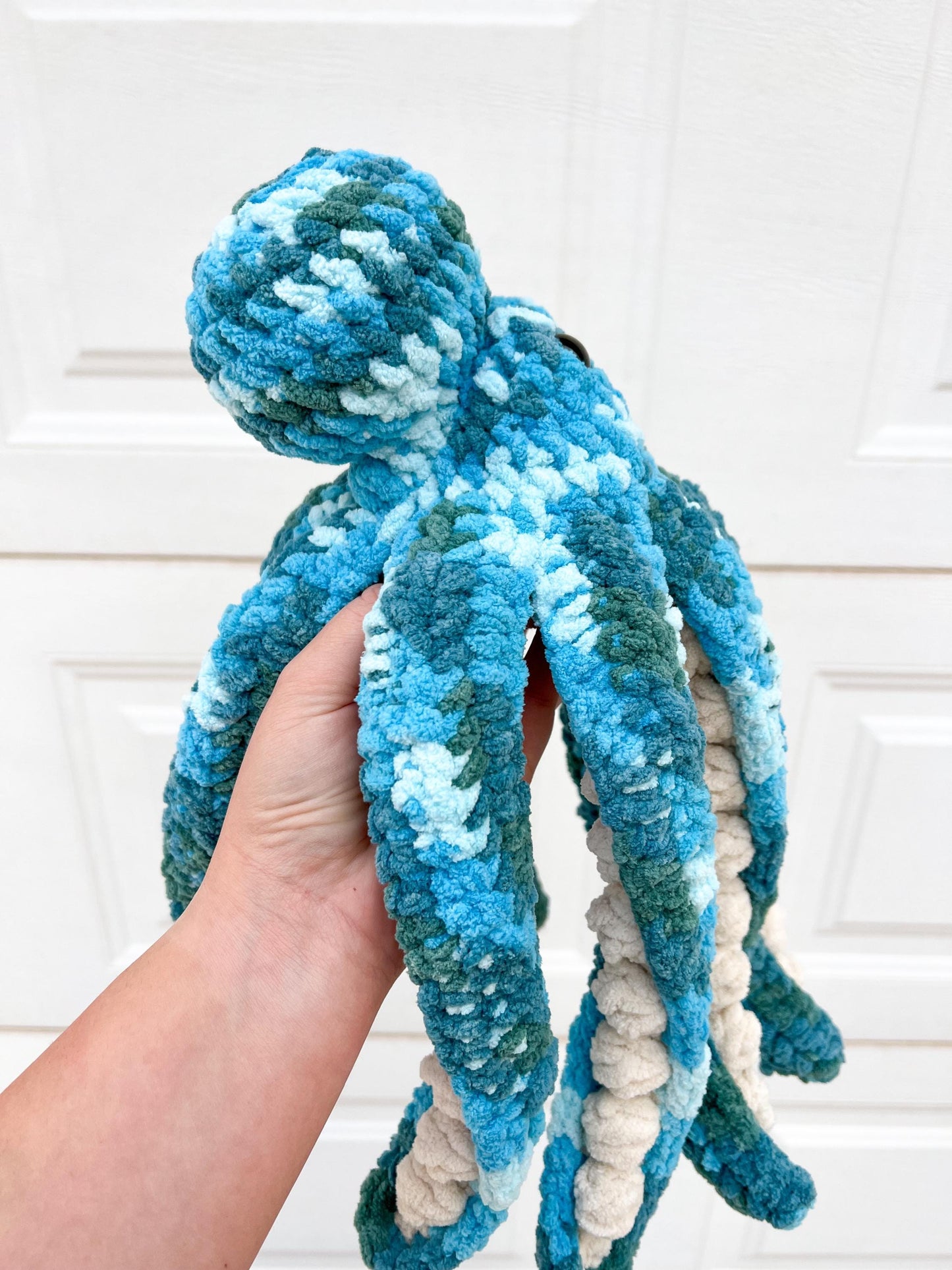 Octopus Stuffed Animal – Handmade Crochet Octopus Toy – Plush Octopus – Ocean Nursery Decor – Octopus Gift for Kids or Baby